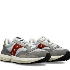 Scarpe Uomo Saucony Sneakers Jazz NXT Grey - Red