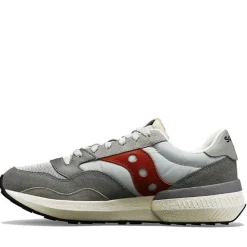 Scarpe Uomo Saucony Sneakers Jazz NXT Grey - Red