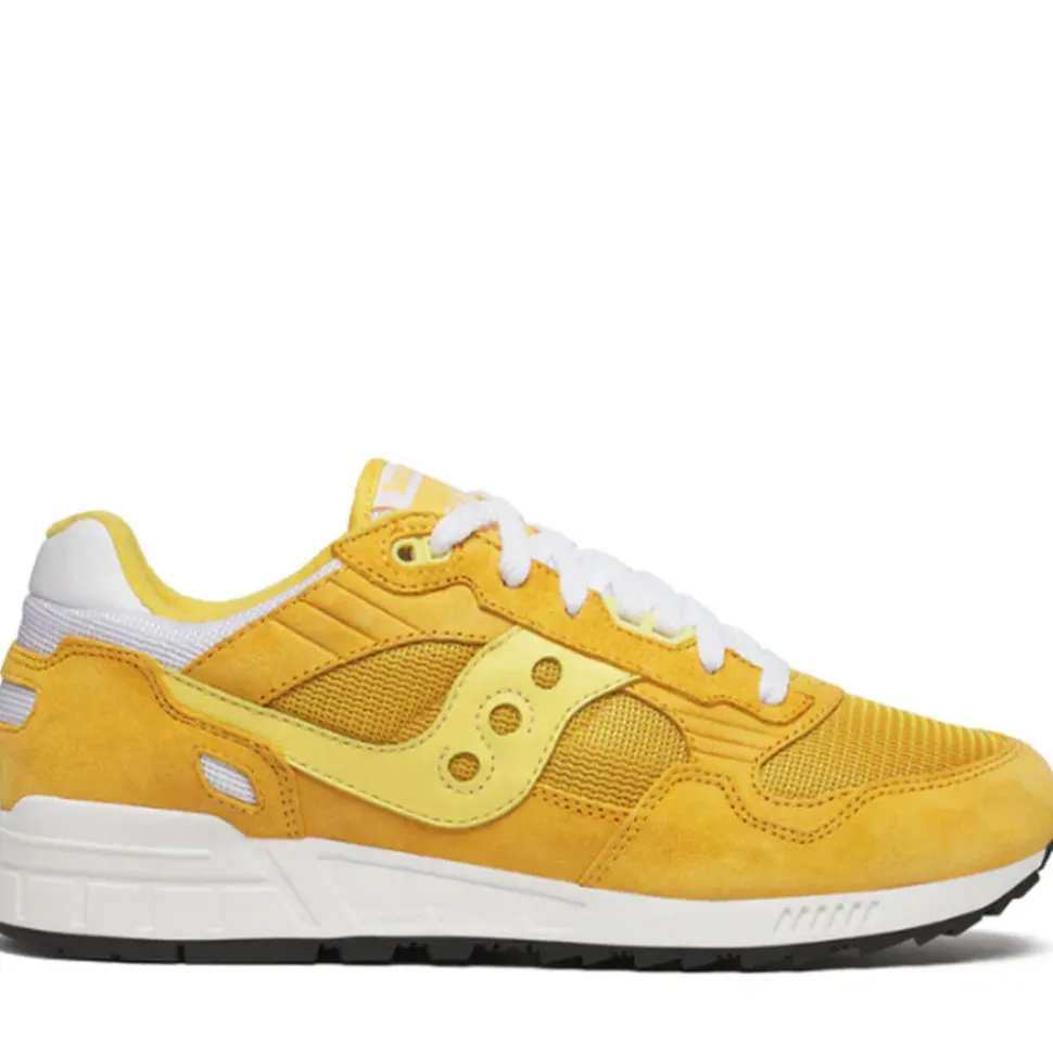 Scarpe Uomo Saucony Sneakers Shadow 5000 Mustard - White