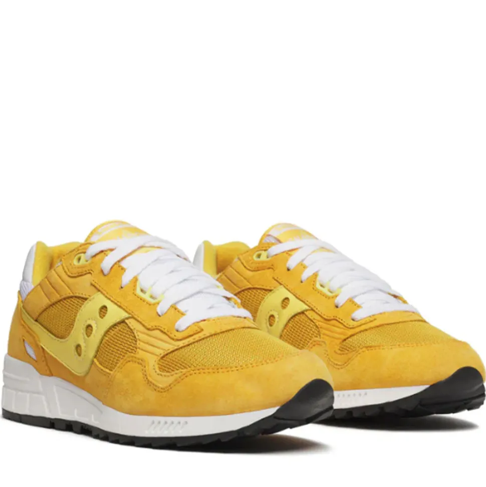Scarpe Uomo Saucony Sneakers Shadow 5000 Mustard - White