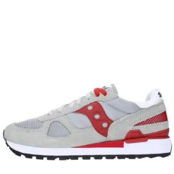 Scarpe Uomo Saucony Sneakers Shadow Original Grey - Red