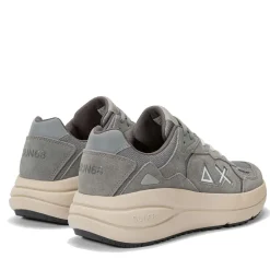 Scarpe Uomo Sun68 Sneakers Jupiter Colore Grigio Scuro - Z44140