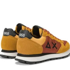 Scarpe Uomo Sun68 Sneakers Tom Color Giallo - Z44107