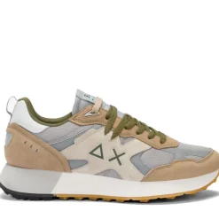 Scarpe Uomo Sun68 Sneakers Jaki Outdoor Colore Beige
