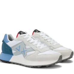 Scarpe Uomo Sun68 Sneakers Jaki 2.0 Solid Bianco