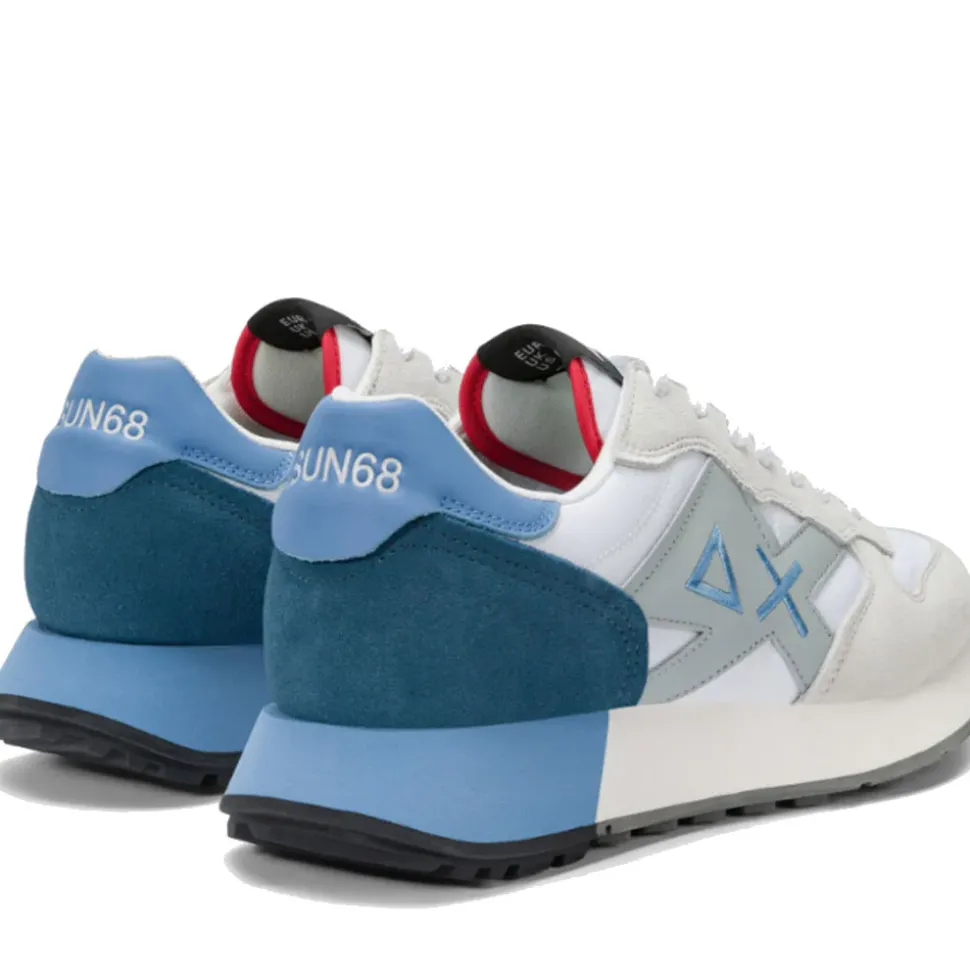 Scarpe Uomo Sun68 Sneakers Jaki 2.0 Solid Bianco