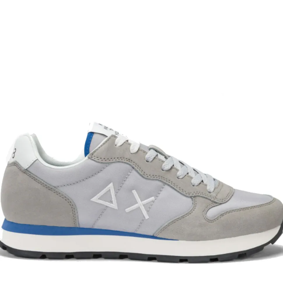 Scarpe Uomo Sun68 Sneakers Tom Solid Grigio Chiaro - Z35101