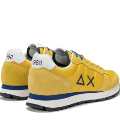 Scarpe Uomo Sun68 Sneakers Tom Solid Giallo - Z35101