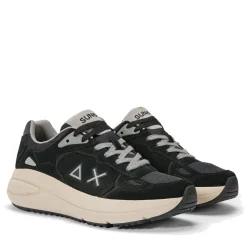 Scarpe Uomo Sun68 Sneakers Jupiter Colore Nero - Z44140