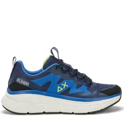 Scarpe Uomo Sun68 Sneakers Jupiter Sporty Colore Navy Blue - Z44141