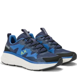 Scarpe Uomo Sun68 Sneakers Jupiter Sporty Colore Navy Blue - Z44141
