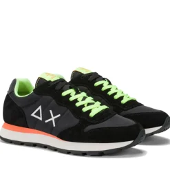 Scarpe Uomo Sun68 Sneakers Tom Fluo Nero - Z35102