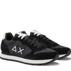 Scarpe Uomo Sun68 Sneakers Tom Solid Nero - Z35101