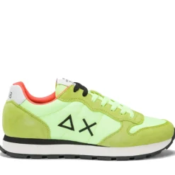 Scarpe Uomo Sun68 Sneakers Tom Solid Giallo Fluo