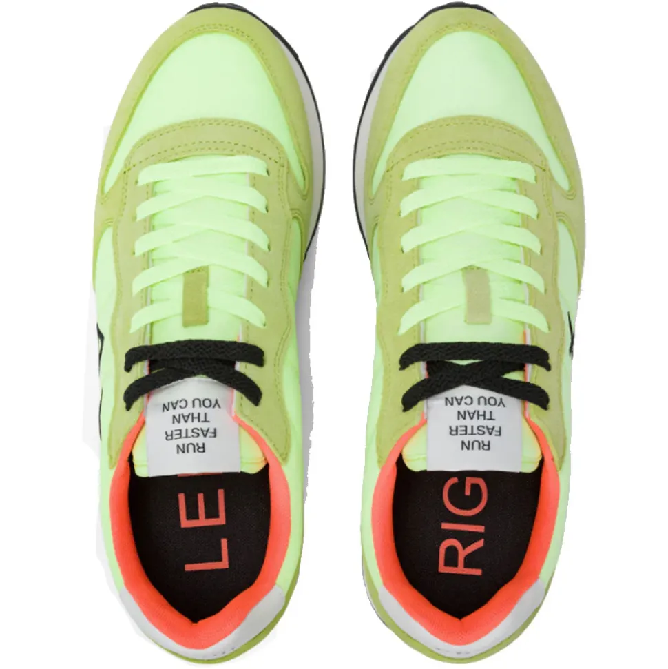 Scarpe Uomo Sun68 Sneakers Tom Solid Giallo Fluo