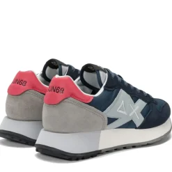 Scarpe Uomo Sun68 Sneakers Jaki 2.0 Solid Navy Blue