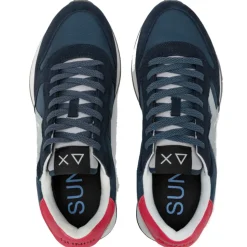Scarpe Uomo Sun68 Sneakers Jaki 2.0 Solid Navy Blue