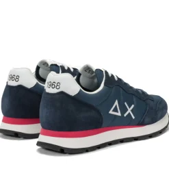 Scarpe Uomo Sun68 Sneakers Tom Solid Navy Blue