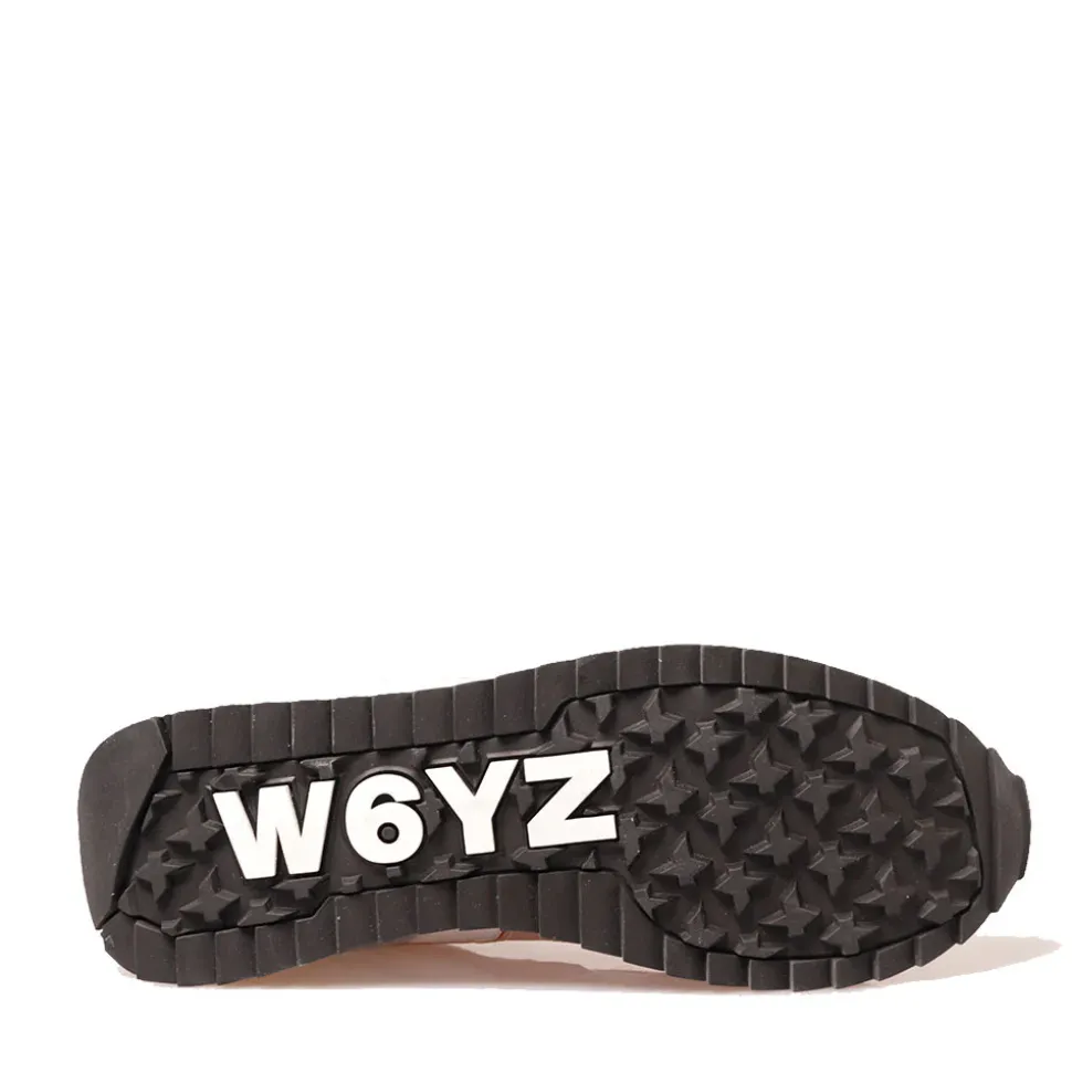 Scarpe Uomo W6YZ Sneakers Yak-M. in Tessuto Tecnico e Suede colore White Iridescent