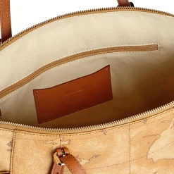 Shopping Bag con Tasche Laterali 1A Classe Alviero Martini linea Geo Classic E001