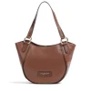 Shopping Bag Donna Media THE BRIDGE linea Domitilla in Pelle Marrone