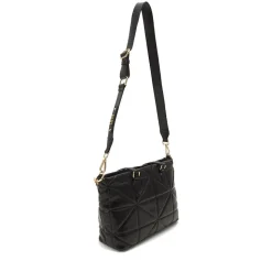 Shopping Bag LOVE MOSCHINO linea Geometric Quilted Trapuntato Nero