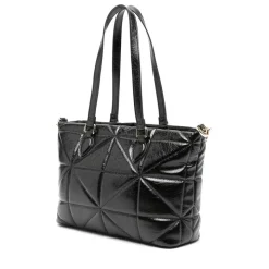 Shopping Bag LOVE MOSCHINO linea Geometric Quilted Trapuntato Nero