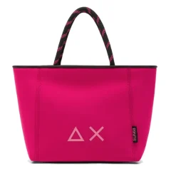 Shopping Bag Media SUN68 linea Jacqueline Neo in Scuba color Ciclamino