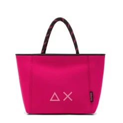 Shopping Bag Small SUN68 linea Jacqueline Neo in Scuba color Ciclamino