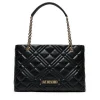 Shopping Bag Trapuntata LOVE MOSCHINO linea Quilted colore Nero