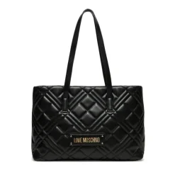 Shopping Bag Trapuntata LOVE MOSCHINO linea Quilted colore Nero JC4373