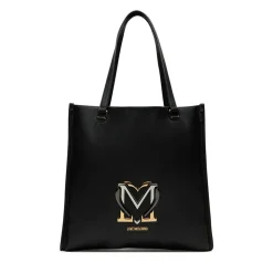 Shopping Bag Verticale LOVE MOSCHINO linea Colorful Heart Nero