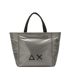 Shopping Bag XS SUN68 linea Jacqueline Laminated Argento