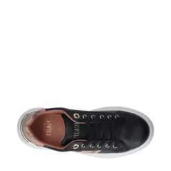 Sneakers 1A Classe Alviero Martini Nere con Dettaglio Laterale Geo Classic 1983