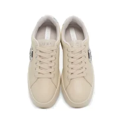 Sneakers Donna LIU JO Pretty 06 in Pelle Avorio