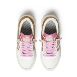 Sneakers Donna WUSHU RUYI Master Sport MS403 Wispy Clouds Blooming Pink Old Yellow e Bronze