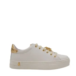 Sneakers PATRIZIA PEPE Girl linea Flybunch in Pelle Bianca