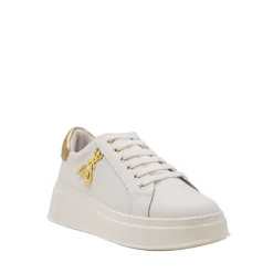 Sneakers PATRIZIA PEPE Girl linea Flyclassic in Pelle Bianca