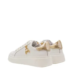 Sneakers PATRIZIA PEPE Girl linea Flyclassic in Pelle Bianca