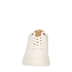 Sneakers Platform 1A Classe Alviero Martini Bianco con Inserti Beige Geo 2136