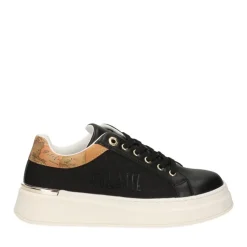 Sneakers Platform 1A Classe Alviero Martini in Lurex Nero 2138