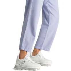 Sneakers Platform Donna LIU JO Maxi Wonder 01 in Pelle e Mesh White