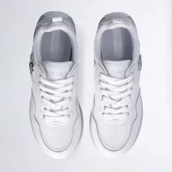 Sneakers Platform Donna LIU JO Maxi Wonder 01 in Pelle e Mesh White
