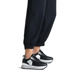 Sneakers Platform Donna LIU JO Maxi Wonder 01 in Pelle e Mesh Black