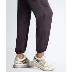 Sneakers Platform Donna LIU JO Maxi Wonder 87 in Pelle e Mesh stampa Pitone