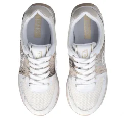 Sneakers Platform Donna LIU JO Maxi Wonder 87 in Pelle e Mesh stampa Pitone