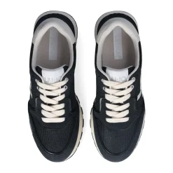 Sneakers Platform LIU JO Amazing 25 in Suede e Brighty Mesh Off Black