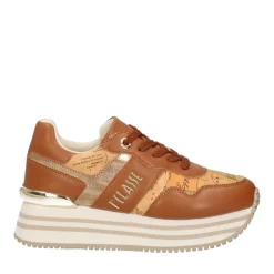 Sneakers Running 1A Classe Alviero Martini Color Cuoio e Inserti Geo Beige 2157