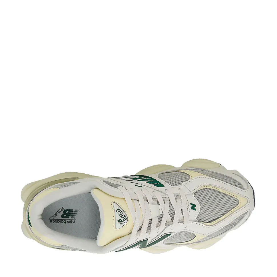 Sneakers Running NEW BALANCE 9060 in Nabuck e Mesh colore Sea Salt e Off White
