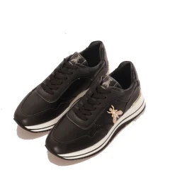 Sneakers Running PATRIZIA PEPE Girl linea Fly colore Nero e Platino